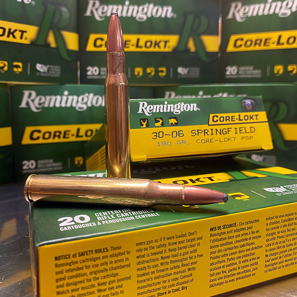 Remington 30-06 180 gr. Core-Lokt PSP #27828 20 rnd/Box